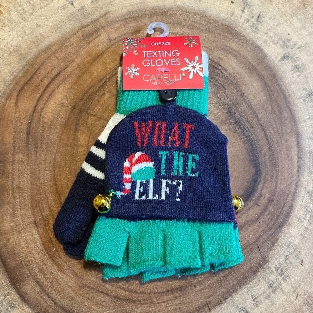 What the Elf? Texting Gloves - Picture 2 of 6
